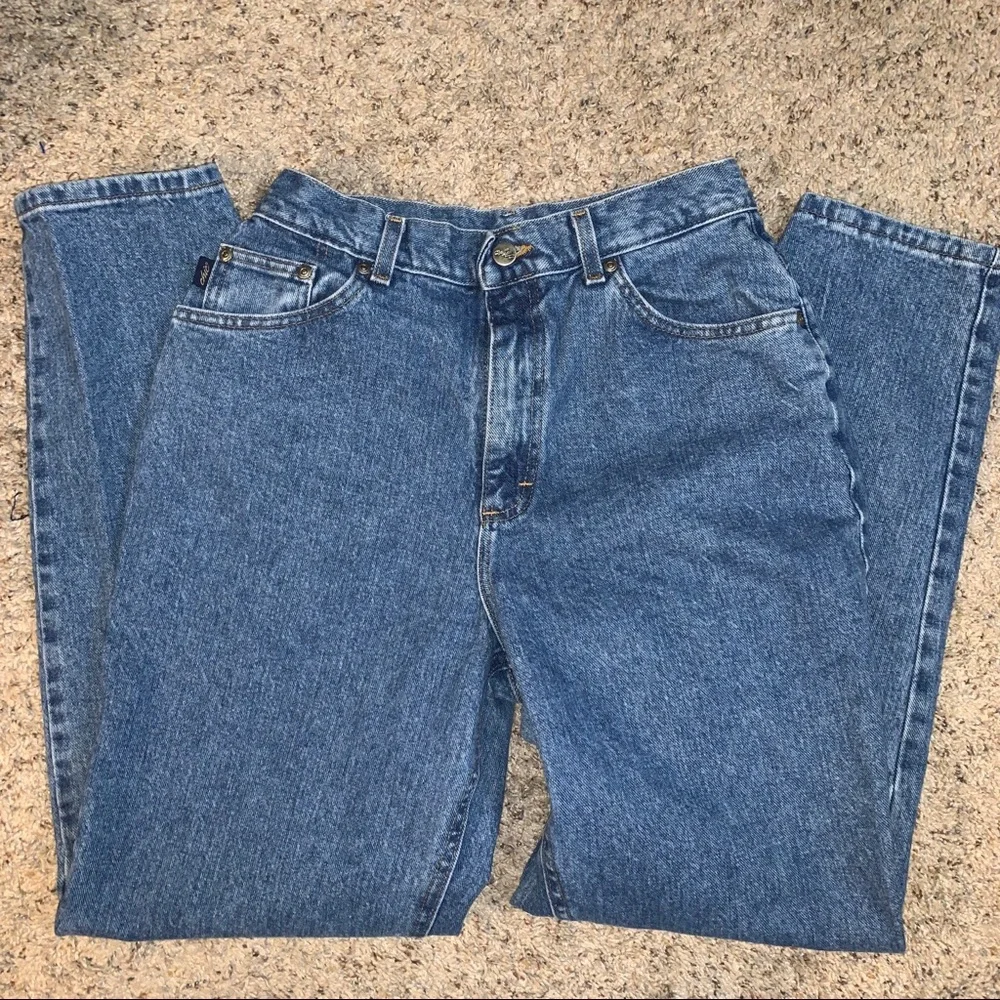 Chic Vintage Blue Jeans Size 10 - Picture 1 of 7